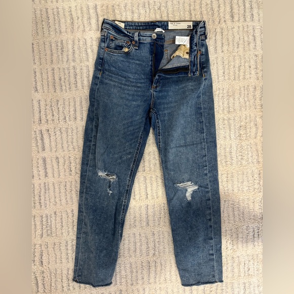 Rag and Bone Nina High Rise Cigarette Jean - Picture 2 of 3